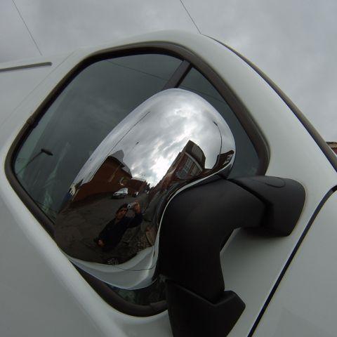 ABS Mirror Covers Chrome for Renault Trafic-1243