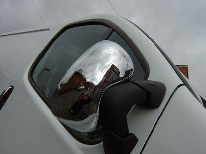 Stainless Steel Mirror Covers for Vauxhall Vivaro-1179