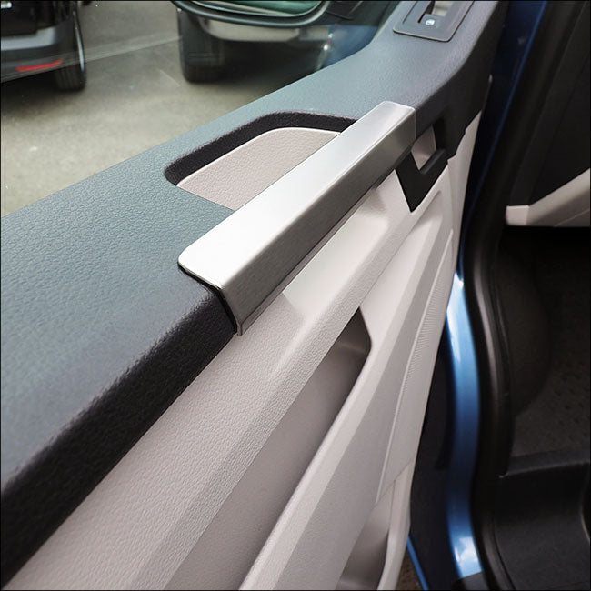 Grab Handle Covers for VW T6 Transporter Stainless Steel-7611