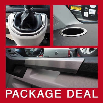 VW T6 Interior Package, Stainless Steel Set-0