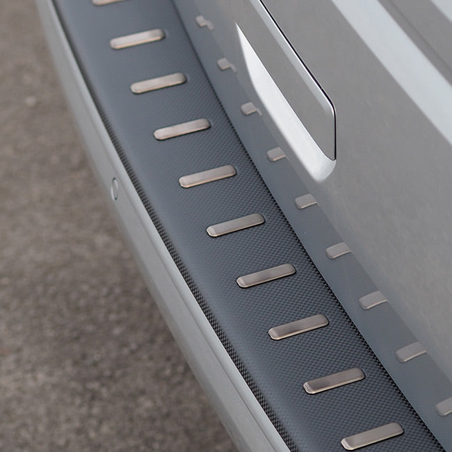 Rear Bumper protector for VW T6 (Tailgate ONLY) Carbon Fiber Film-0