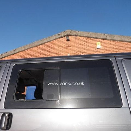Side Window Sliding Glass for VW T4 Transporter Smoked-3189