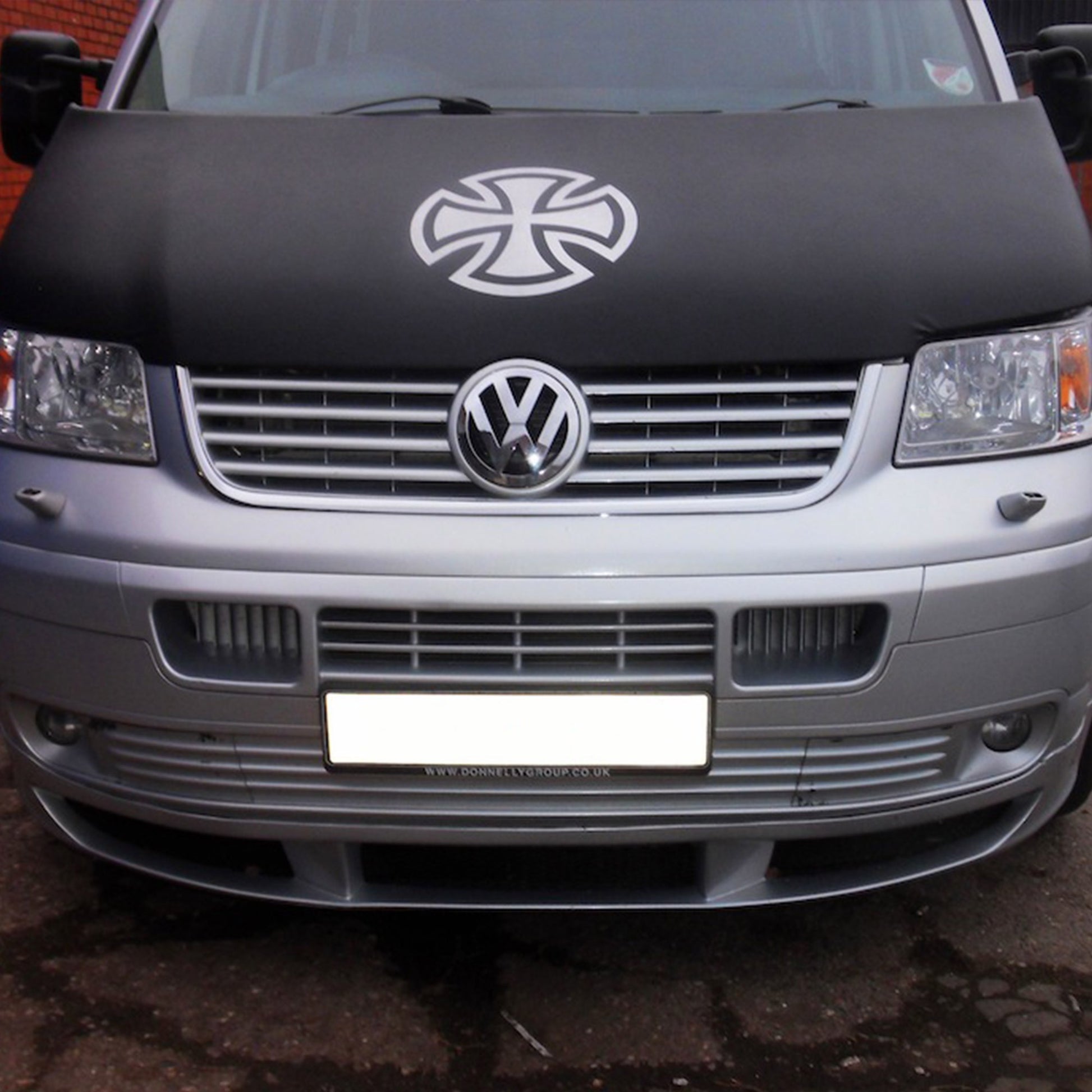 Custom hand stitched check Bonnet Bras for Volkswagens