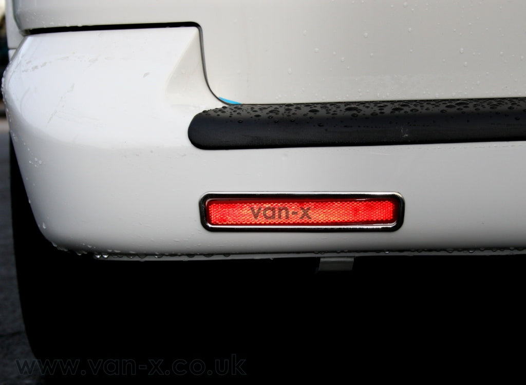 VW T5 Transporter sport van Rear Bumper Reflector Trims – Van-X