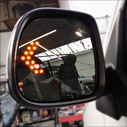 LED Wing Mirror Lens for VW T5 Heated -7788