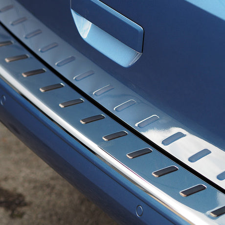 Rear Bumper Protector for VW T6 Tailgate Stainless Steel-8474