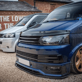 VW T5-X Styling Front End Premium 10-15 Ag ùrachadh làn Kit Facelift Air a pheantadh agus deiseil airson a dhol a-steach do 3 roghainnean dath