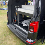 VW T6.1 V3 Tailgate Rear Threshold Cover Campervan Conversion Parts Including Screws and Caps