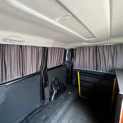 Toyota PROACE campervan Premium 4 x Side Window, 1 x Tailgate Curtain Van-X