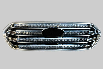 For Ford Transit Custom Front Grille OEM Style New Shape (Matte Chrome Base) Painted and Ready to Fit