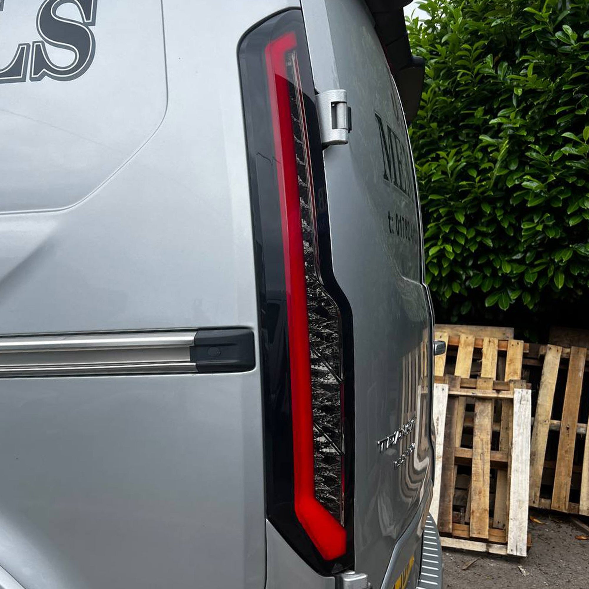 For Transit Custom Van MK2 Sequential Indicator LED Rear Lights Smoked ...