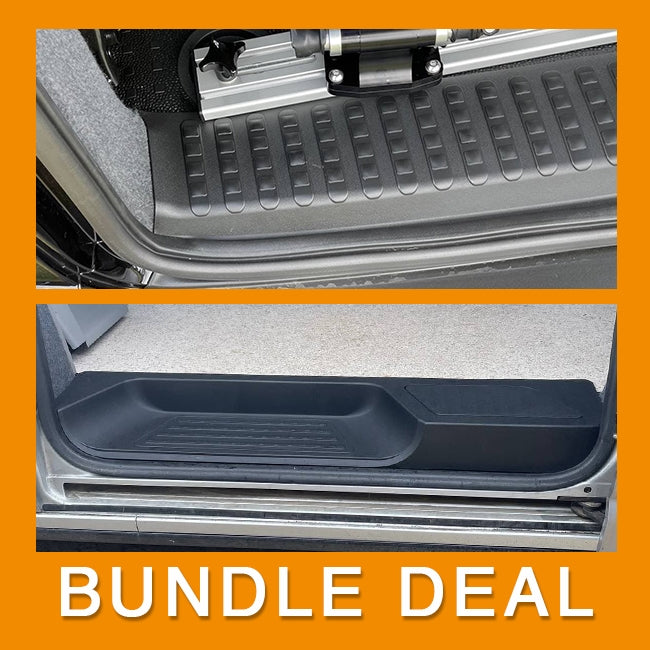 VW T6 V3 Barndoor Threshold Cover + Side Step