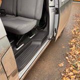 VW T5, T5.1 Transporter Side Loading Door Step V3 17mm Extra Deep with Storage Compartment