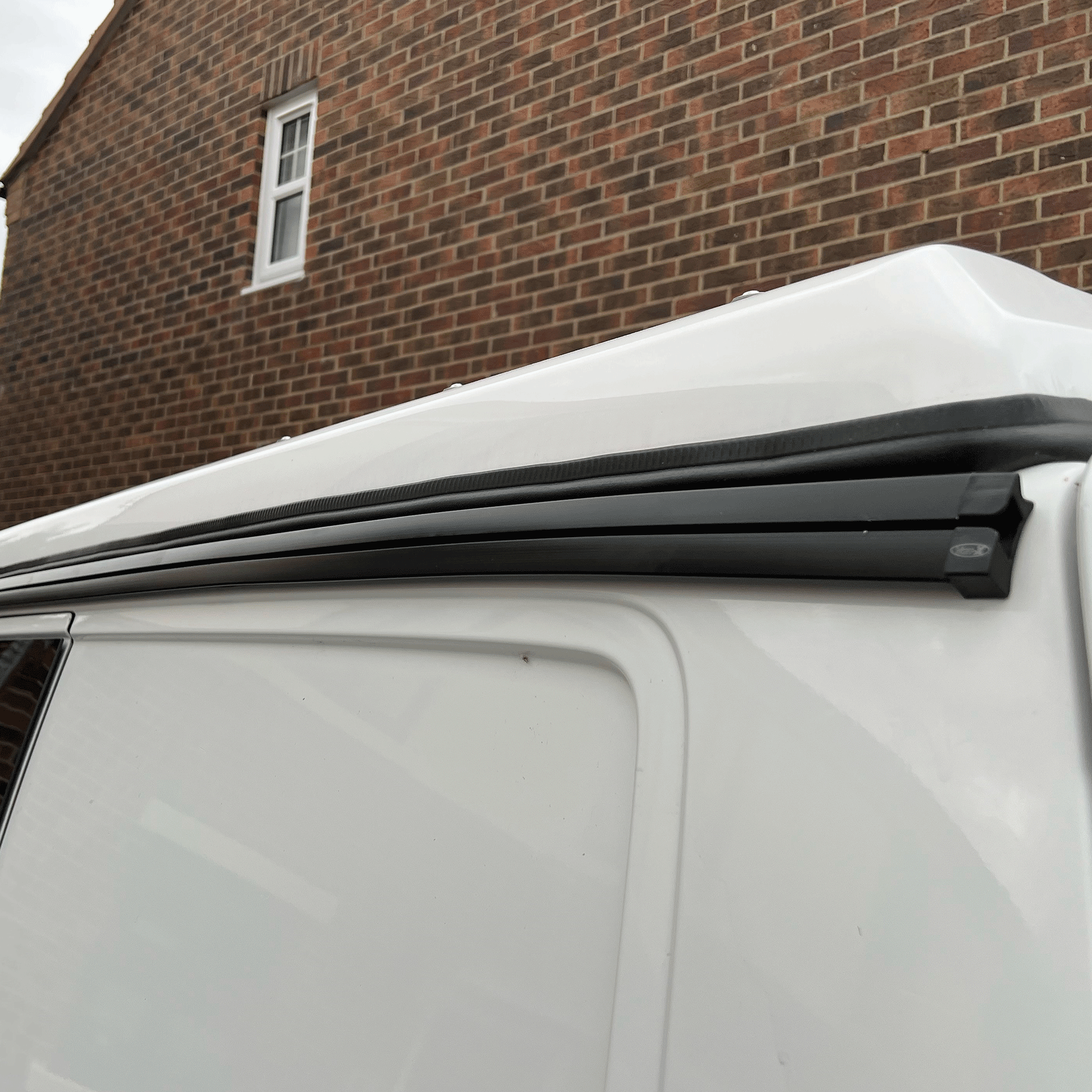 VW T6.1 Awning Rails (Black) Ideal for Campervan Drive-Through Awning ...