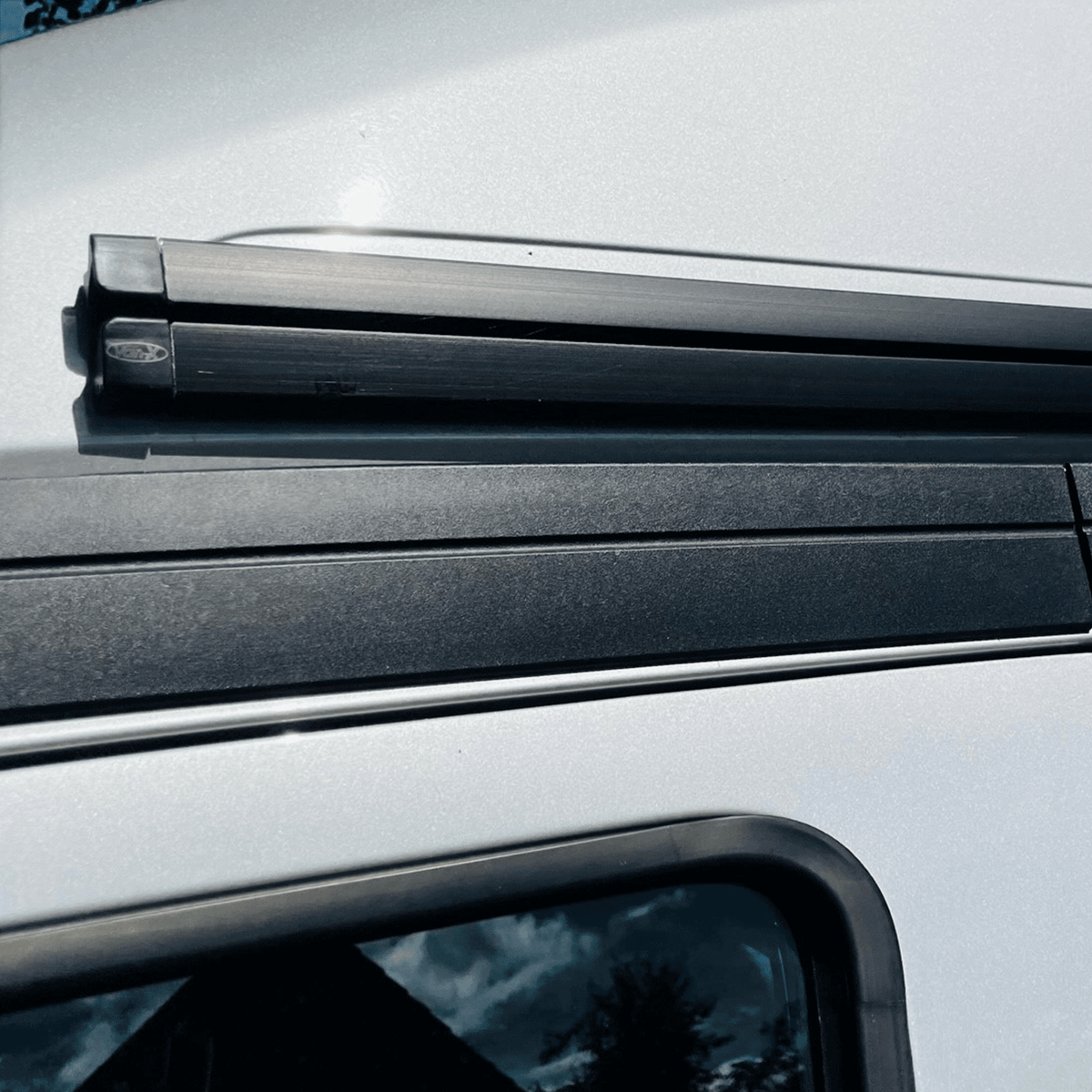 For Ford Transit Custom High-Roof Campervan Black Awning Rails – Drive ...