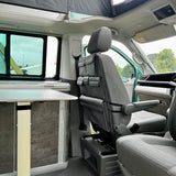 VW California Ocean, Coast, Beach Campervan Single / Seat Caiptean Eagraiche Seat Cùil Leatherette