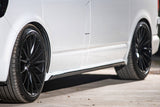 VW T5, T5.1 SWB Side Skirts Candy White Plastic Painted and Ready to Fit (B-Grade)