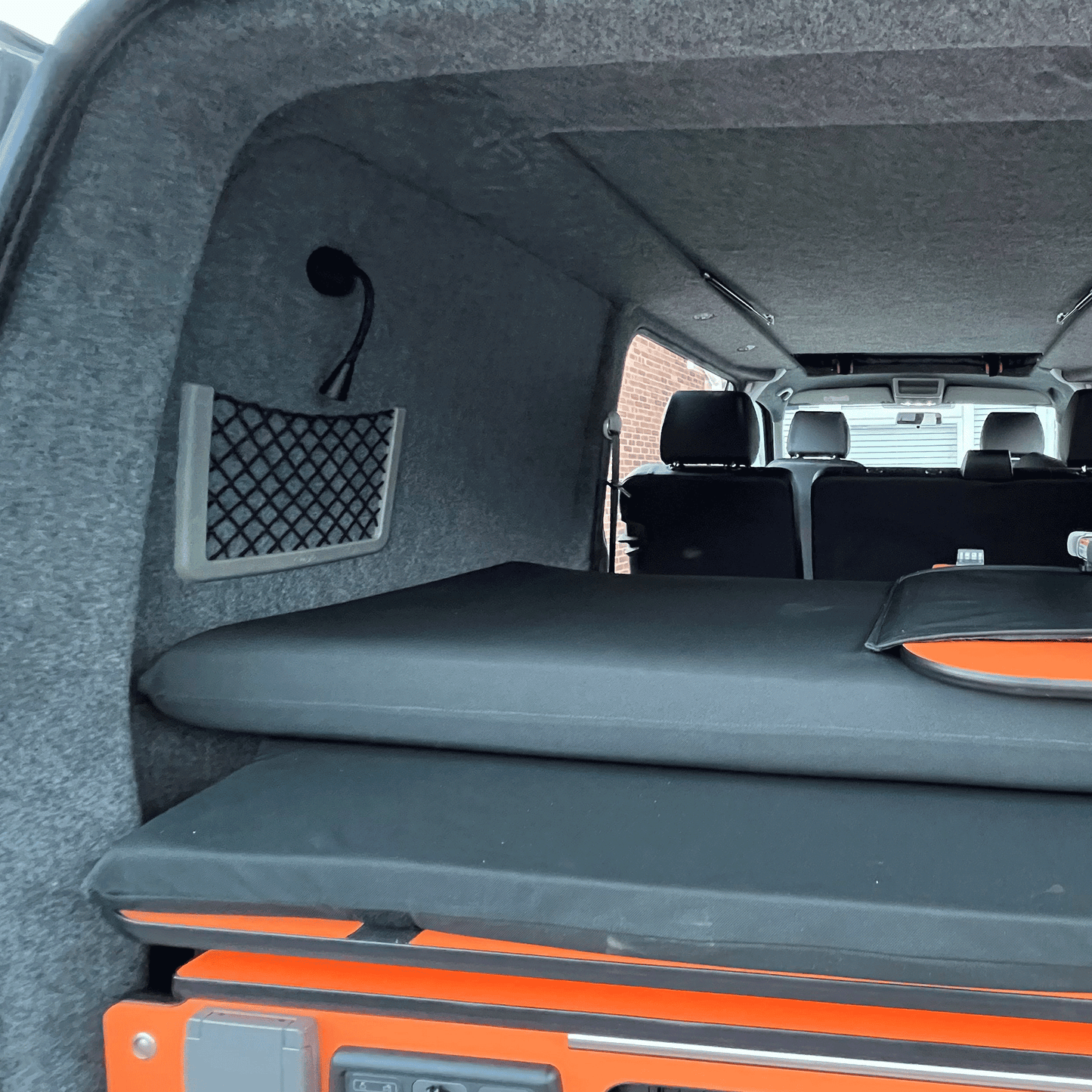 VW T5, T5.1, Storage Net For Campervan Conversion Large