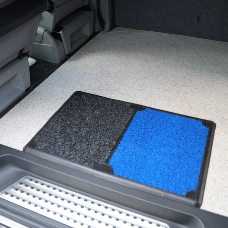 Van-X Disinfectant Sterilizer Door, Floor Entrance Mat Two-Tone