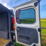 Vauxhall Vivaro Premium 1 x Barndoor Window Curtains Van-X