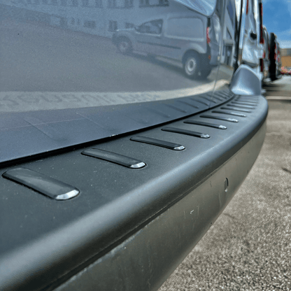 Vauxhall Vivaro Rear Bumper Protector Black Plastic, Campervan, Motorhome, Auto-Sleeper