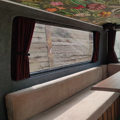 VW T4 Premium 2 x Side Window, 1 x Tailgate Curtain Van-X