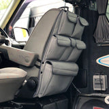 VW T4 Transporter Caravelle Campervan Singilte / Caiptean Seat Leatherette Back Seat Eagraiche Stòradh