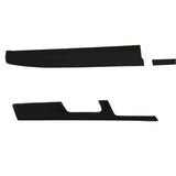 VW T6 Lower Dash Styling Trims (Set of 6) - Matte Black