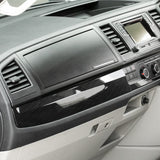 VW Transporter T6 RHD Lower Dash Styling Trims Carbon Effect