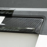 VW Transporter T6 RHD Lower Dash Styling Trims Carbon Effect